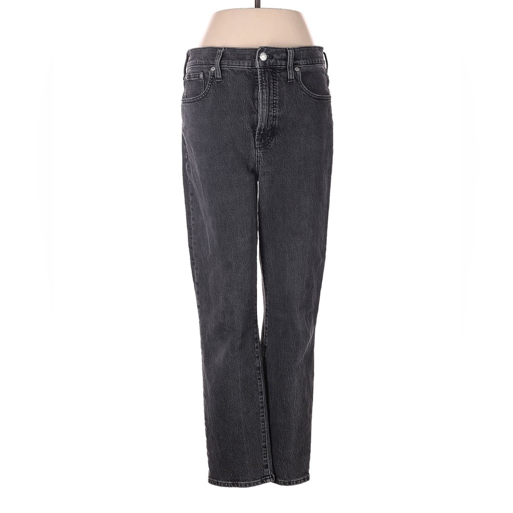 EUC sz 29 Madewell•Harem•Grey Dark Wash•Straight Leg•High Waist Jeans